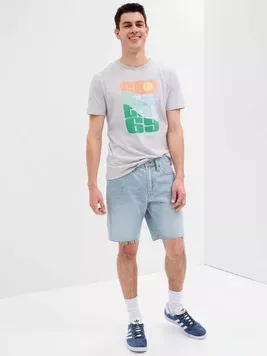Чоловічі шорти Gap V-Straight Denim | 602501-00 602501-00 фото