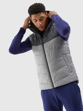 Чоловіча жилетка 4F synthetic-fill down vest | 4FWSS24TVJAM100-27S фото