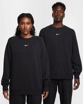 Чоловічий світшот Nike x NOCTA Fleece CS Crew 'Black White'| FN8160-010 FN8160-010 фото