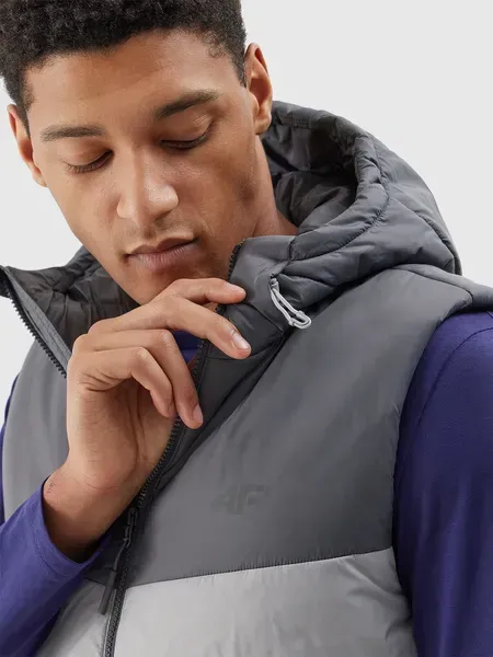 Чоловіча жилетка 4F synthetic-fill down vest | 4FWSS24TVJAM100-27S фото
