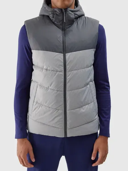 Чоловіча жилетка 4F synthetic-fill down vest | 4FWSS24TVJAM100-27S фото