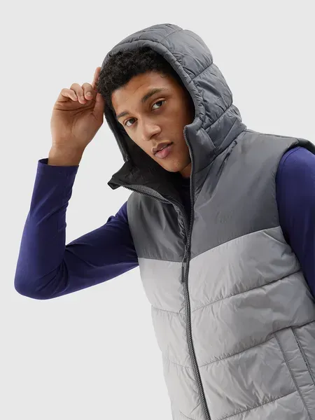 Чоловіча жилетка 4F synthetic-fill down vest | 4FWSS24TVJAM100-27S фото