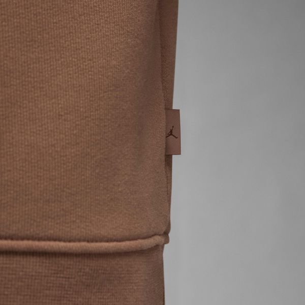 Світшот unisex Nike Air Jordan Wordmark Fleece Crew-Neck Sweatshirt Brown | FZ3950-223 FZ3950-223 фото