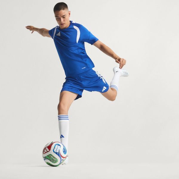 Футбольний м'яч adidas FIFA WORLD CUP 26&trade; TRIONDA PRO 'White / Solar Blue / Hi-Res Red / Flash Lime'| JD8021 JD8021 фото