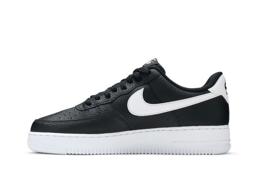 Чоловічі кросівки Nike Air Force 1 '07 'Black White Tumbled'| CT2302-002 CT2302-002 фото