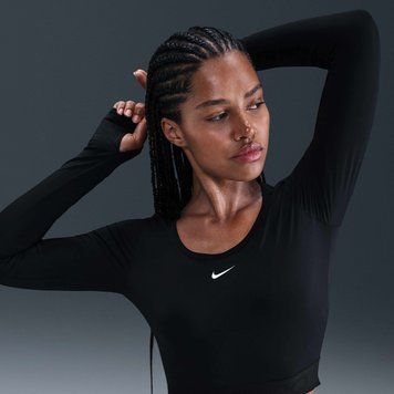 Жіночий лонгслів Nike Pro | HV9992-010 HV9992-010 фото