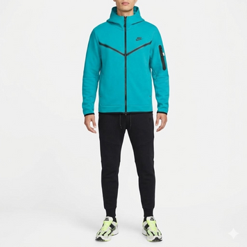 Чоловічий спортивний костюм Nike Tech Fleece | HV0949-345 + HV0959-010 HV0949-345 + HV0959-010 фото