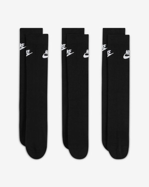 Шкарпетки Nike Sportswear Everyday Essential (3 Pairs) | DX5025-010 DX5025-010-42-46-store фото