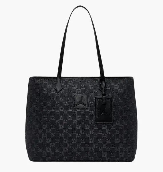 Сумка Air Jordan Monogram Tote Black Cat Black | MM0896-KK2 фото