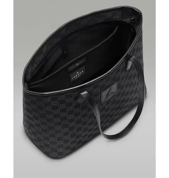 Сумка Air Jordan Monogram Tote Black Cat Black | MM0896-KK2 фото
