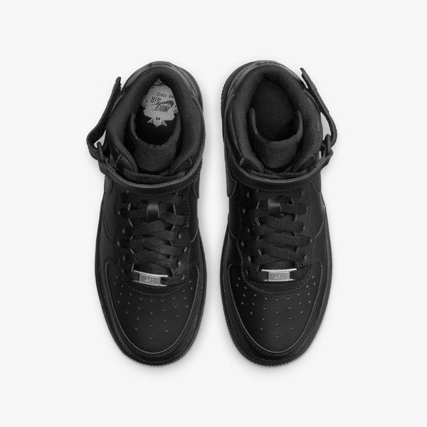 Дитячі кросівки Nike Air Force 1 Mid LE GS 'Triple Black'| DH2933-001 DH2933-001 фото