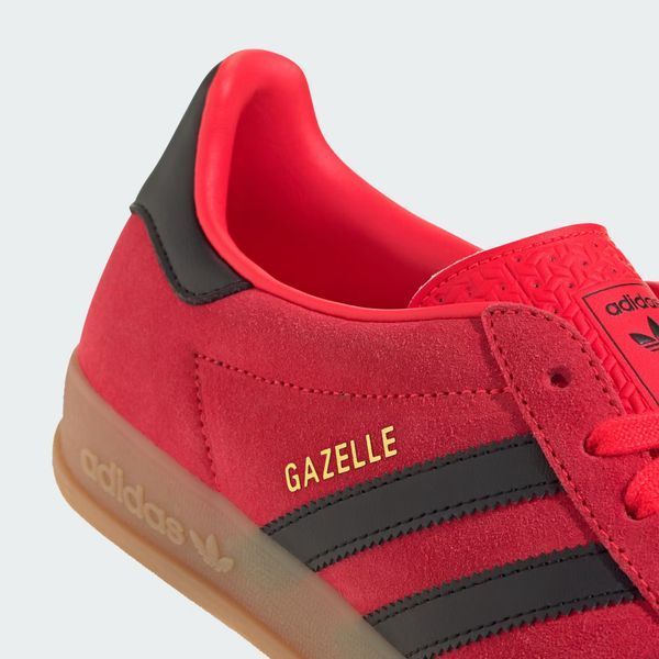 Кросівки adidas Gazelle Indoor 'Lucid Red Black'| JR6304 JR6304 фото