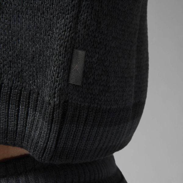 Жіноча кофта Nike Air Jordan Knit Black | FZ4195-010 FZ4195-010 фото