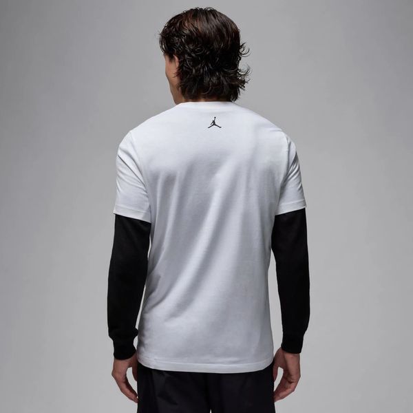 Чоловіча футболка Jordan AIR T-SHIRT WHITE | FZ1993-100 FZ1993-100 фото