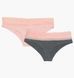 Жіночі труси MANOUKIAN Shorty Pink/Grey 2 шт | 12890483-2 12890483-2 фото 1