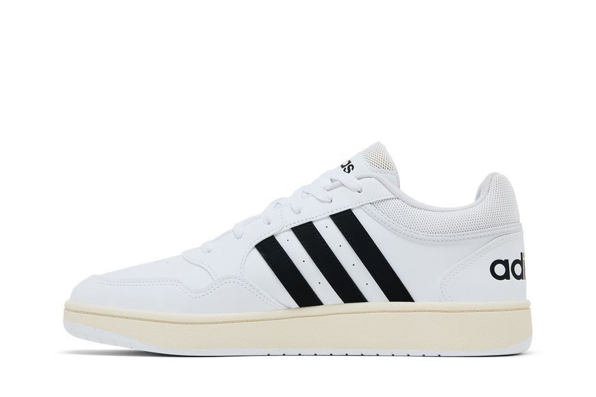 Чоловічі кросівки adidas Hoops 3.0 Low Classic Vintage 'White Black'| GY5434 GY5434 фото