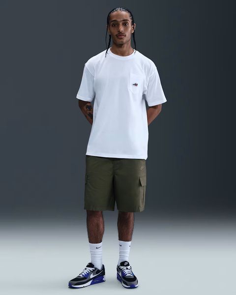 Футболка unisex Nike Accs Patch Cnct White | HQ9242-100 HQ9242-100 фото
