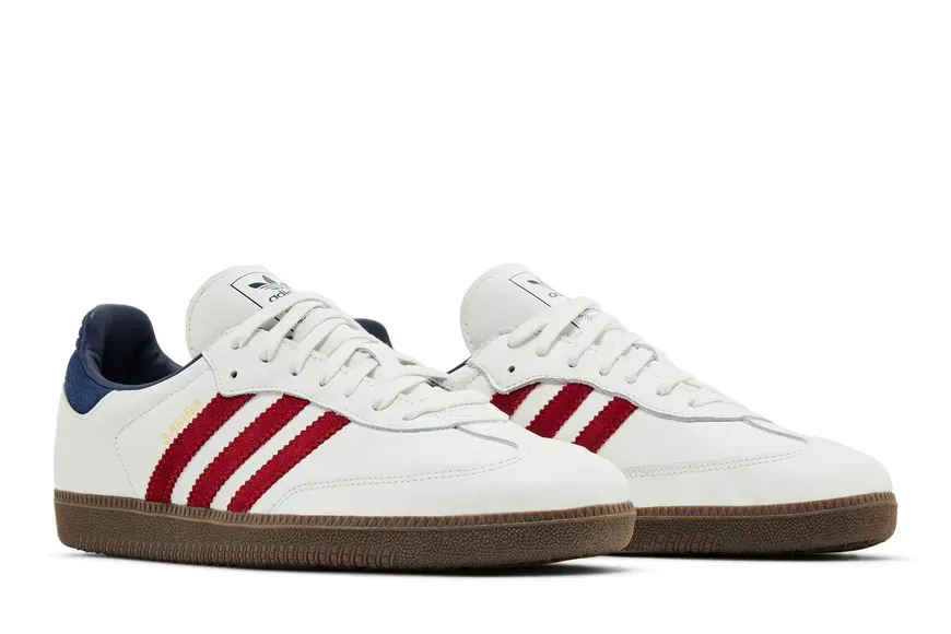 Кросівки adidas Samba OG 'White Victory Red Indigo'| IH4881 фото