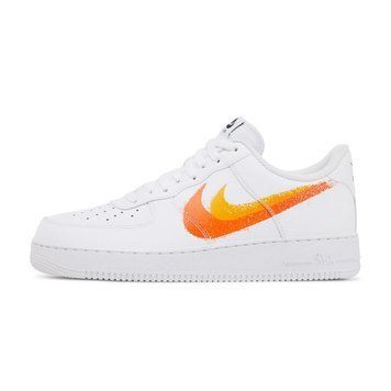 Кросівки Nike Air Force 1 '07 'Spray Paint Swoosh - Safety Orange'| FJ4228-100 FJ4228-100 фото