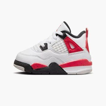 Дитячі кросівки Jordan 4 Retro TD 'Red Cement'| BQ7670-161 BQ7670-161 фото