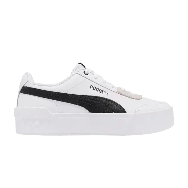 Жіночі кросівки Puma Carina Lift 'White Black'| 37303102 фото