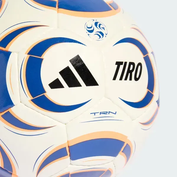Футбольний м'яч adidas TIRO 'White / Power Blue'| JW1528 фото
