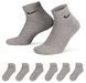 Шкарпетки Nike U NK EVERYDAY CSH ANKL 6PR 132 42-46 | SX7669-064