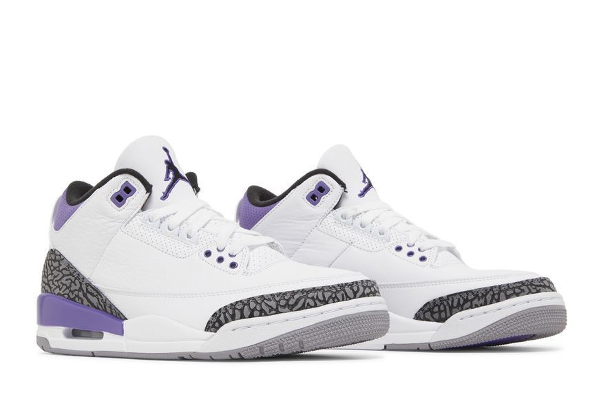 Кросівки Air Jordan 3 Retro 'Dark Iris'| CT8532-105 CT8532-105 фото