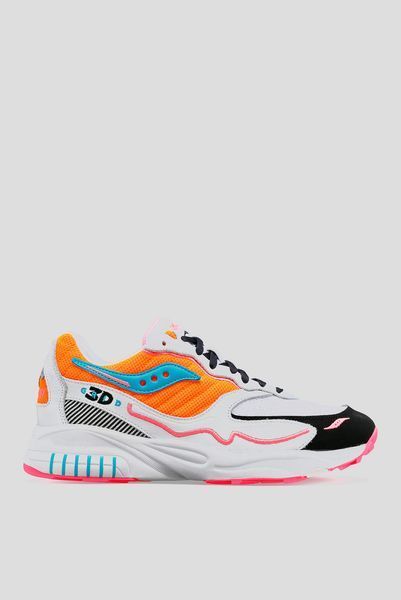 Кросівки Saucony 3D Grid Hurricane 'White Orange'| S70646-5 S70646-5 фото