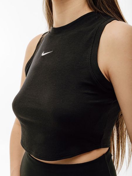 Топ Nike Sportswear Chill Knit Tight Cropped Mini-Rib Tank Top | FB8279-010 FB8279-010 фото