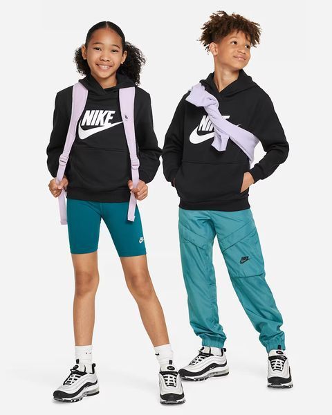 Дитячий худі Nike Nsw Club Flc Hdy Green | FD2988-010 FD2988-010 фото