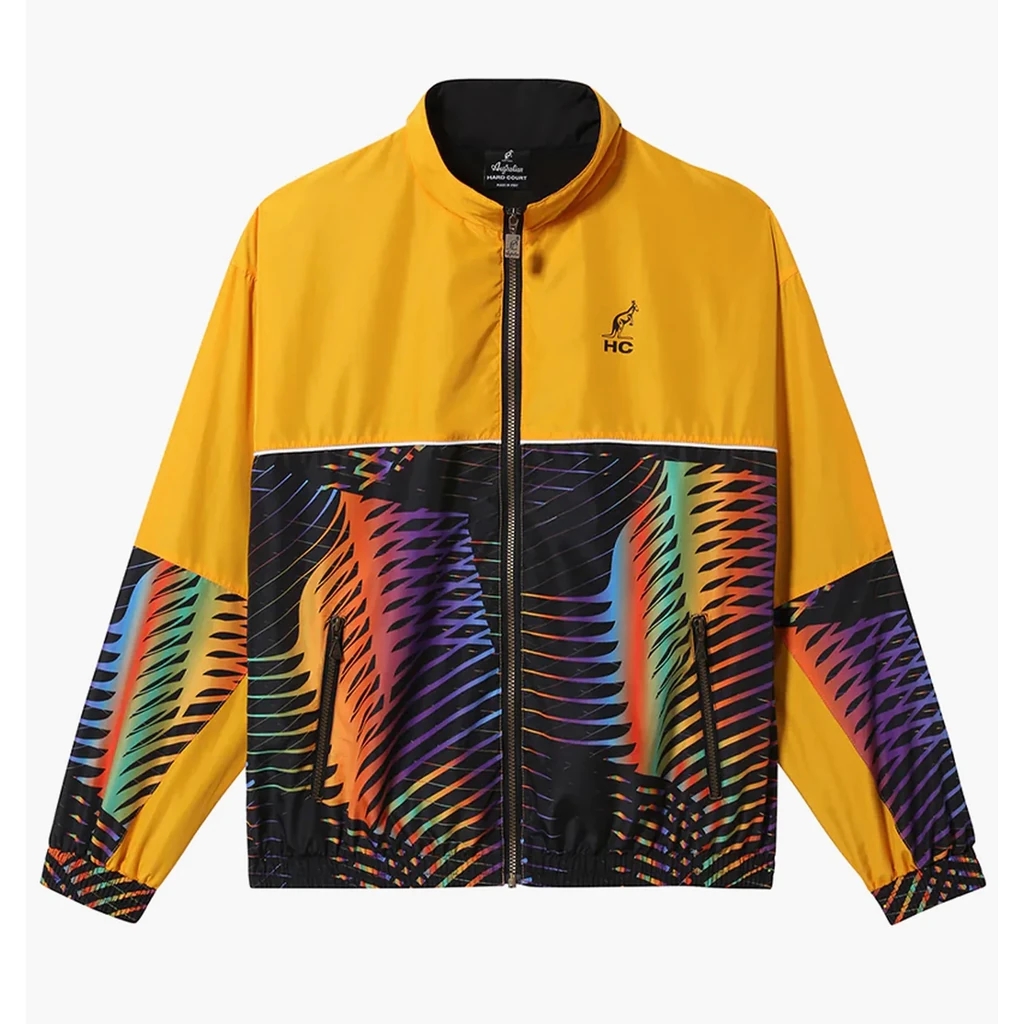 Чоловіча вітровка Australian Chaos Smash Jacket Yellow/Black | HCUGC0035-425