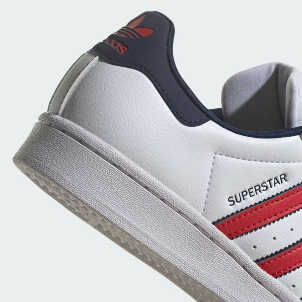 Кросівки adidas Superstar Big Kid 'White Scarlet Indigo'| IG0249 IG0249 фото