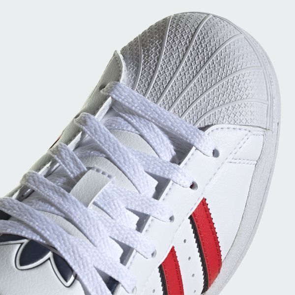 Кросівки adidas Superstar Big Kid 'White Scarlet Indigo'| IG0249 IG0249 фото