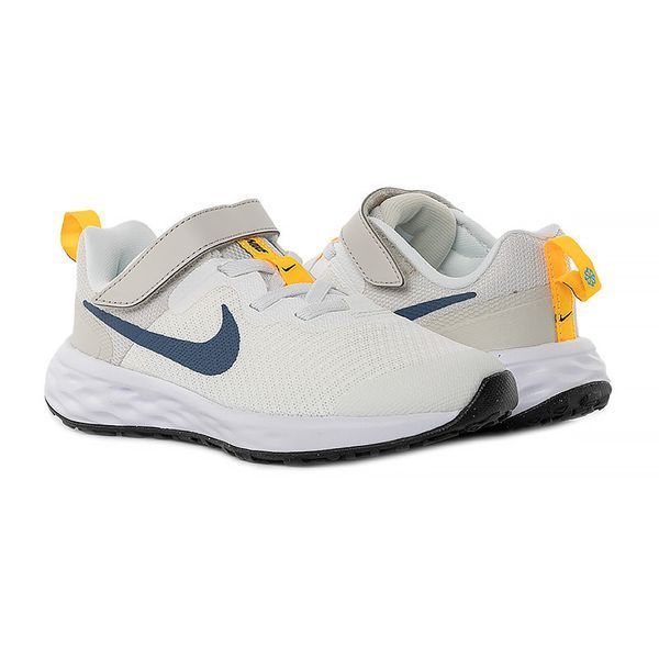 Дитячі кросівки Nike Revolution 6 PS 'White Diffused Blue'| DD1095-100 DD1095-100 фото