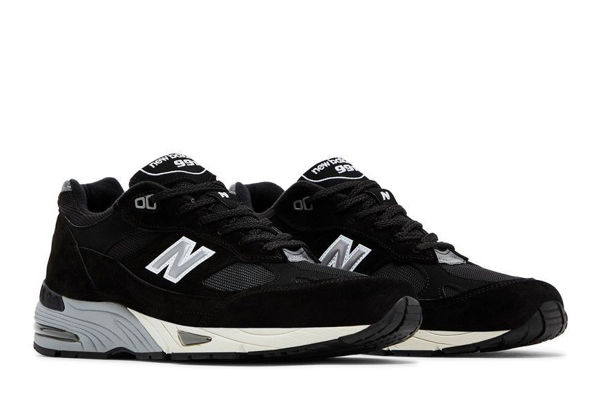 Чоловічі кросівки New Balance 991 Made in England 'Black Silver'| M991EKS M991EKS фото