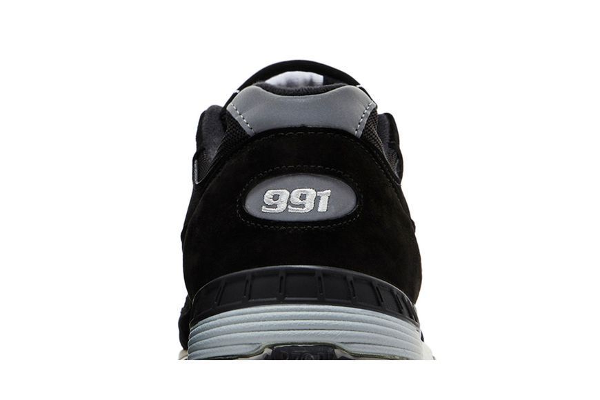 Чоловічі кросівки New Balance 991 Made in England 'Black Silver'| M991EKS M991EKS фото