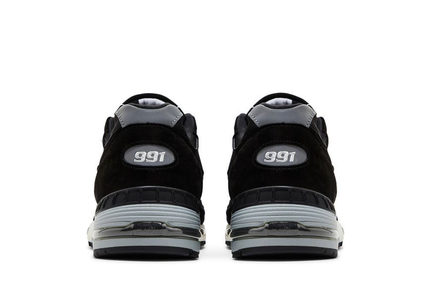 Чоловічі кросівки New Balance 991 Made in England 'Black Silver'| M991EKS M991EKS фото