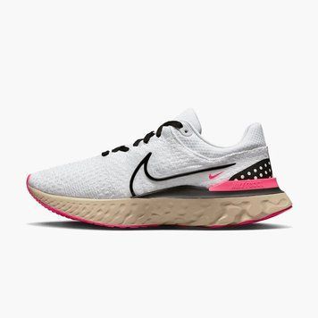Жіночі кросівки Nike React Infinity Run Flyknit 3 'White Hyper Pink'| DH5392-101 DH5392-101 фото