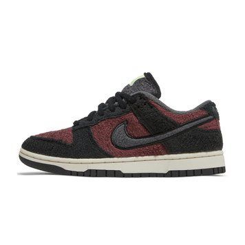 Жіночі кросівки Nike Dunk Low SE 'Fleece - Burgundy Crush'| DQ7579-600 DQ7579-600 фото