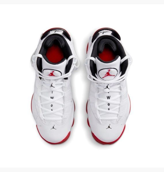 Кросівки Nike 6 Rings GS 'White University Red'| 323419-160 323419-160 фото