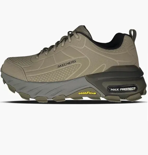 Чоловічі кросівки Skechers Max Protect Grey | 237672-TPBK фото