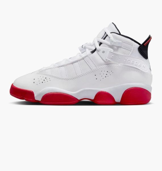 Кросівки Nike 6 Rings GS 'White University Red'| 323419-160 323419-160 фото