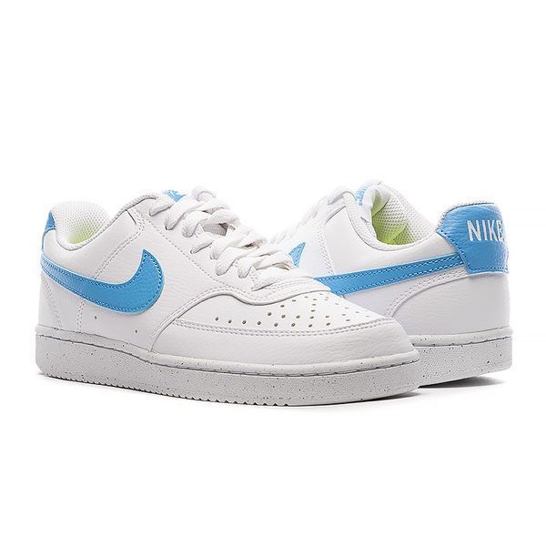 Жіночі кросівки Nike Court Vision Low Next Nature 'White University Blue'| DH3158-107 DH3158-107 фото