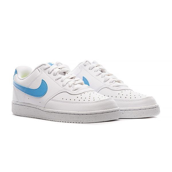 Жіночі кросівки Nike Court Vision Low Next Nature 'White University Blue'| DH3158-107 DH3158-107 фото