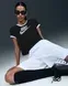 Жіноча футболка Nike Sportswear Ringer Tee Vintage Run | IF4072-010 фото 3