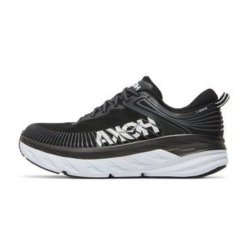 Чоловічі кросівки Hoka Bondi 7 'Black White'| 1110518 BWHT 1110518 BWHT фото