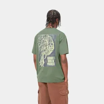 Чоловіча футболка Carhartt WIP S S CHRYSANTHEMUM T SHIRT | I033970.29NXX фото