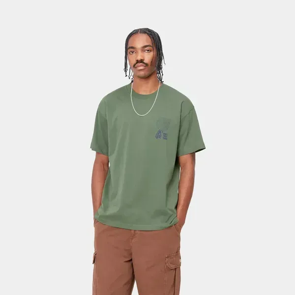 Чоловіча футболка Carhartt WIP S S CHRYSANTHEMUM T SHIRT | I033970.29NXX I033970.29NXX фото