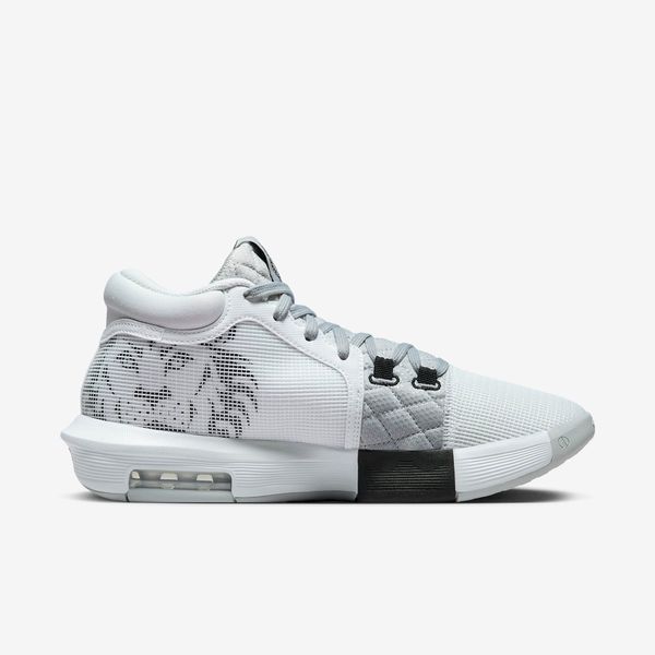 Чоловічі кросівки Nike LeBron Witness 8 'White Light Smoke Grey'| FB2239-100 FB2239-100 фото